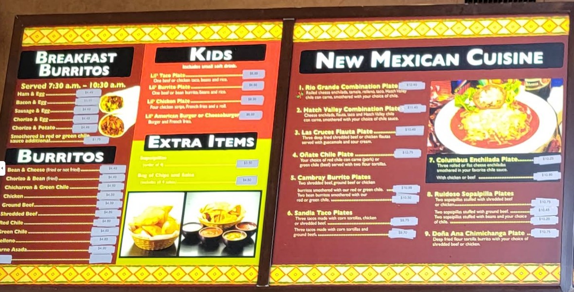 Si Señor Express Restaurant Menu – Authentic Mexican Food in Las Cruces